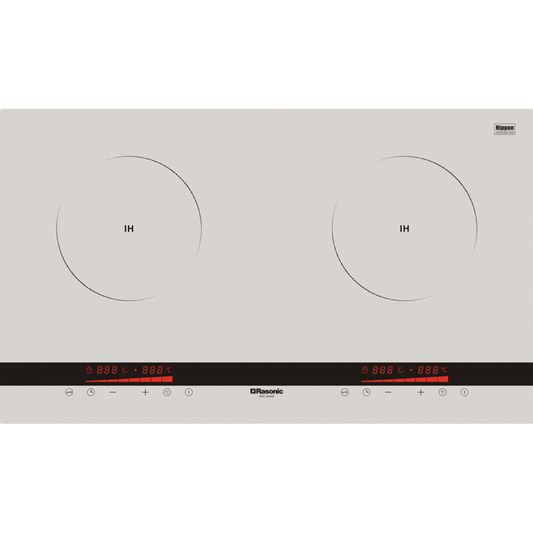 Rasonic 樂信 73cm 4400w 嵌入/座檯式雙頭電磁爐